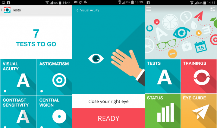 برنامه Eye Care Plus یک اپتومتریست هوشمند