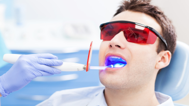 آیا نور آبی  در دندان پزشکی برای چشم ها خطر دارد؟